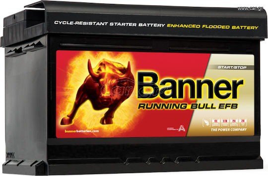 Banner Μπαταρία Αυτοκινήτου Running Bull EFB 56512 με Χωρητικότητα 65Ah και CCA 650A Start/Stop (56512)