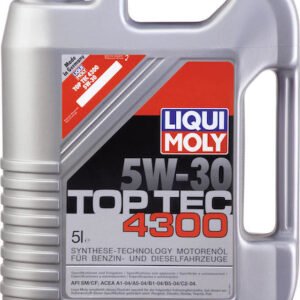 Liqui Moly Top Tec 4300 Συνθετικό Λάδι Αυτοκινήτου 5W-30 5lt