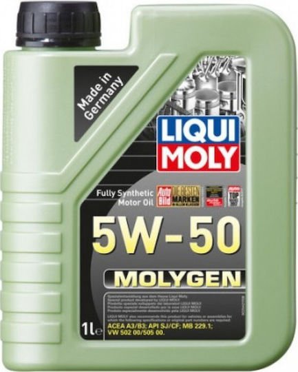 Liqui Moly Molygen Συνθετικό Λάδι Αυτοκινήτου 5W-50 1lt (2542)