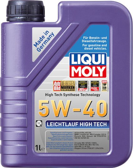 Liqui Moly Synthoil High Tech Λάδι Αυτοκινήτου 5W-40 1lt (1855)
