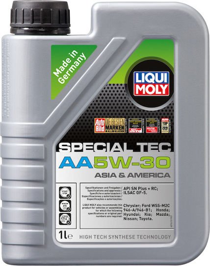 Liqui Moly Special Tec AA Λάδι Αυτοκινήτου 5W-30 1lt (7615) - Image 2