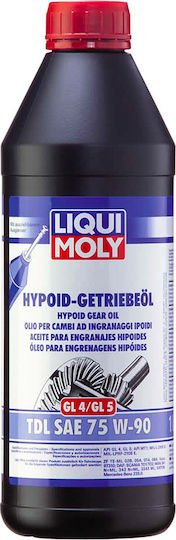Liqui Moly Βαλβολίνη Hypoid Gear Oil (GL4/5) TDL 75W-90 1lt