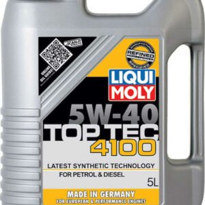 Liqui Moly Top Tec 4100 Συνθετικό Λάδι Αυτοκινήτου 5W-40 5lt