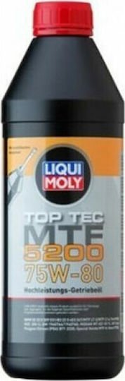 Liqui Moly Βαλβολίνη για Σασμάν Αυτοκινήτου Top Tec MTF 5200 75W-80 1lt