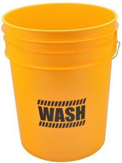 Work Stuff Κουβάς Πλαστικός Χωρητικότητας 20lt Κίτρινος