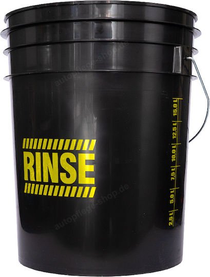 Work Stuff Κουβάς Πλαστικός Χωρητικότητας 20lt Μαύρος