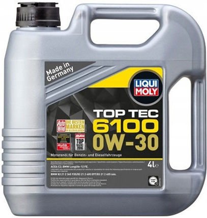 Liqui Moly Top Tec 6100 Λάδι Αυτοκινήτου 0W-30 4lt (20778)