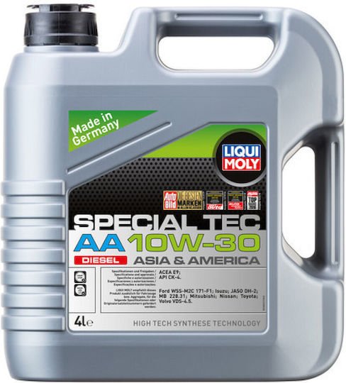 Liqui Moly Special Tec AA Συνθετικό Λάδι Αυτοκινήτου 10W-30 4lt (7613)