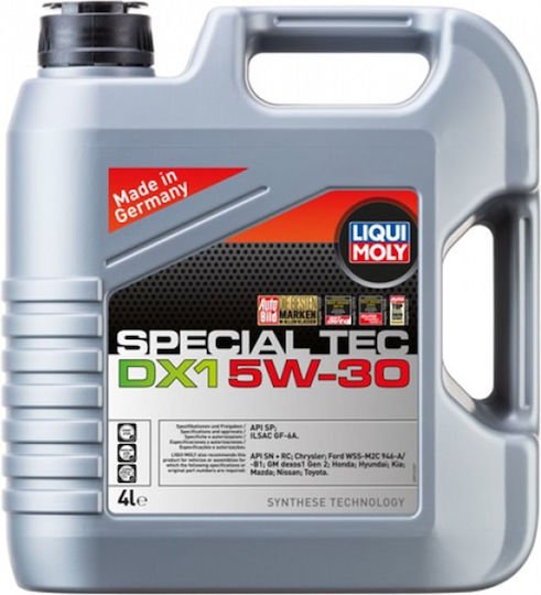 Liqui Moly Special Tec DX1 Συνθετικό Λάδι Αυτοκινήτου 5W-30 4lt (20968)