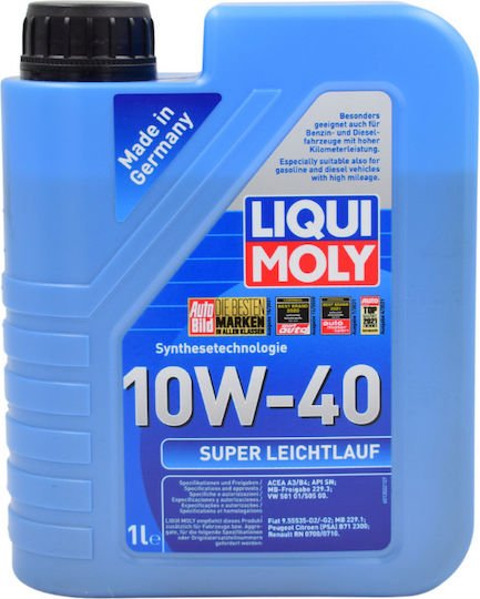 Liqui Moly Super Low Friction Ημισυνθετικό Λάδι Αυτοκινήτου 10W-40 1lt (9503) - Image 2