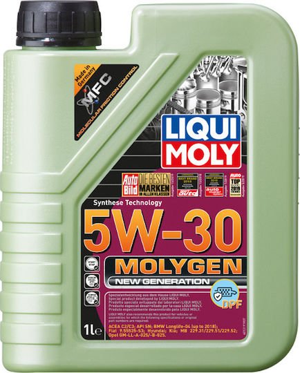 Liqui Moly Molygen New Generation Συνθετικό Λάδι Αυτοκινήτου 5W-30 1lt (21224)