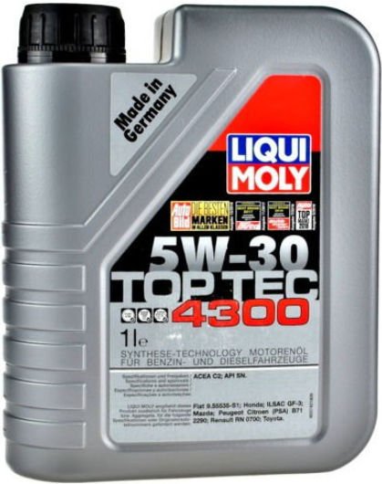 Liqui Moly Top Tec 4300 Συνθετικό Λάδι Αυτοκινήτου 5W-30 1lt (2323) - Image 3