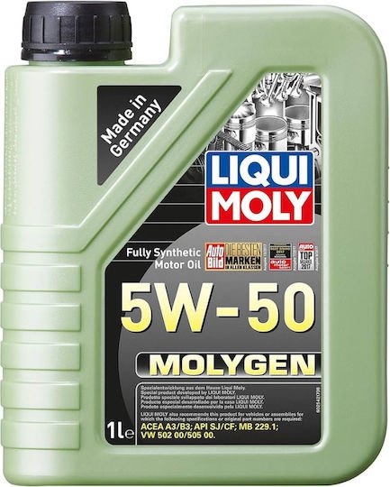 Liqui Moly Molygen Συνθετικό Λάδι Αυτοκινήτου 5W-50 1lt (2542) - Image 2