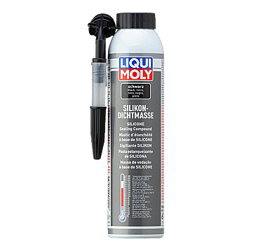 Στεγανοποιητικό σιλικόνης μαύρο (6185)